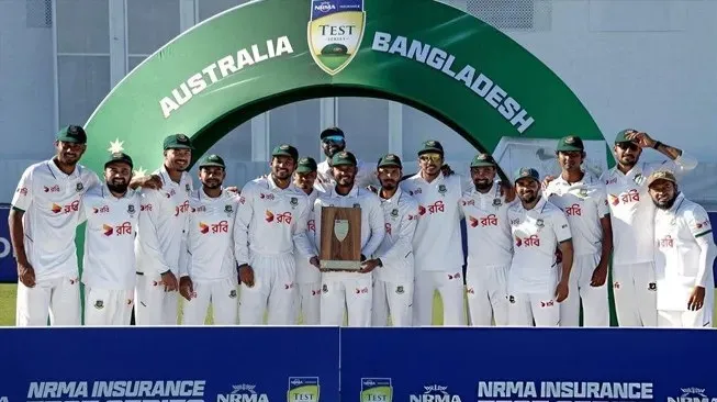 টেস্ট র‍্যাঙ্কিংয়ে বাংলাদেশের উন্নতি!

