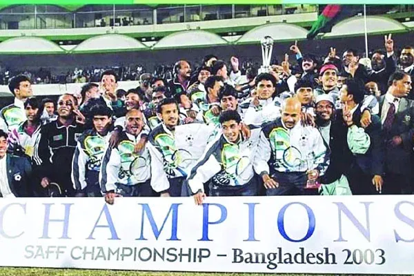২০০৩ সাফ ফুটবল চ্যাম্পিয়ন বাংলাদেশ