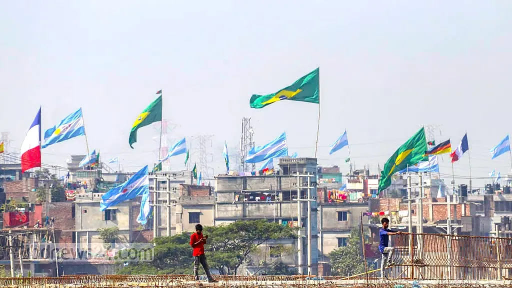 বিশ্বকাপের কারণে এক মাসের জন্য বদলে যাওয়া শহর