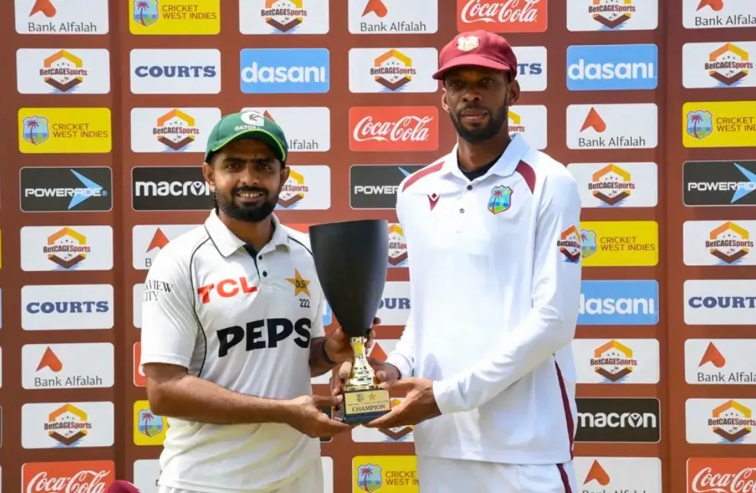 ওয়েস্ট ইন্ডিজে টেস্ট সিরিজ ড্র করলো পাকিস্তান 